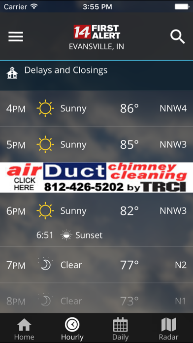 14FirstAlert Weather TriState screenshot 4