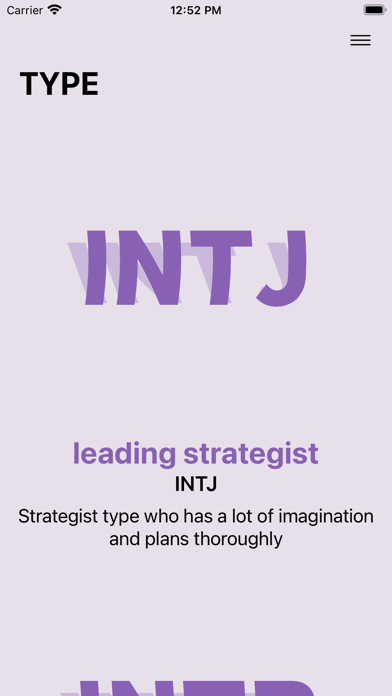 16 Personalities Test screenshot 2