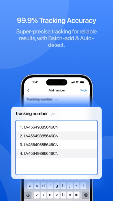 17TRACK Package Tracker screenshot 3