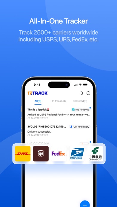 17TRACK Package Tracker screenshot 4