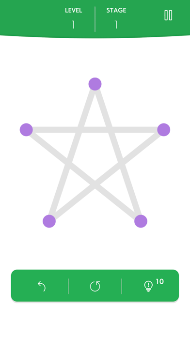 1LINE one-stroke puzzle game screenshot 4