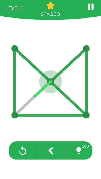 1LINE one-stroke puzzles screenshot 4
