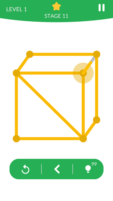 1LINE one-stroke puzzles screenshot 3