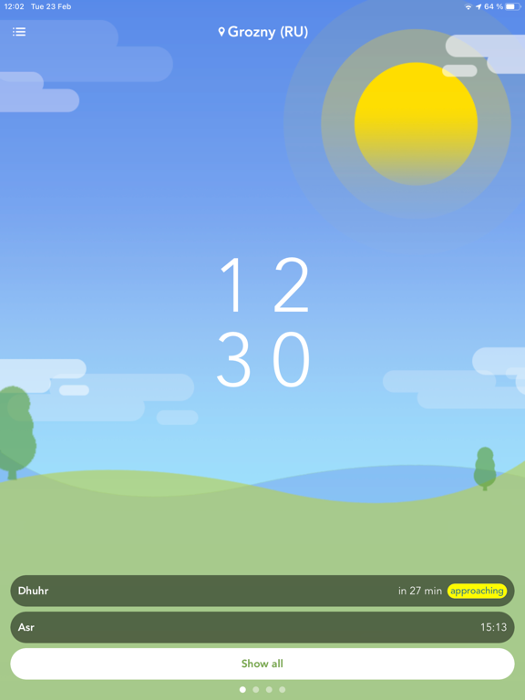 1Muslim: Prayer times, Azan screenshot 3
