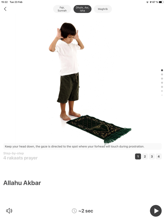 1Muslim: Prayer times, Azan screenshot 6