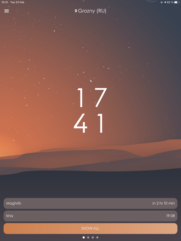 1Muslim: Prayer times, Azan screenshot 10