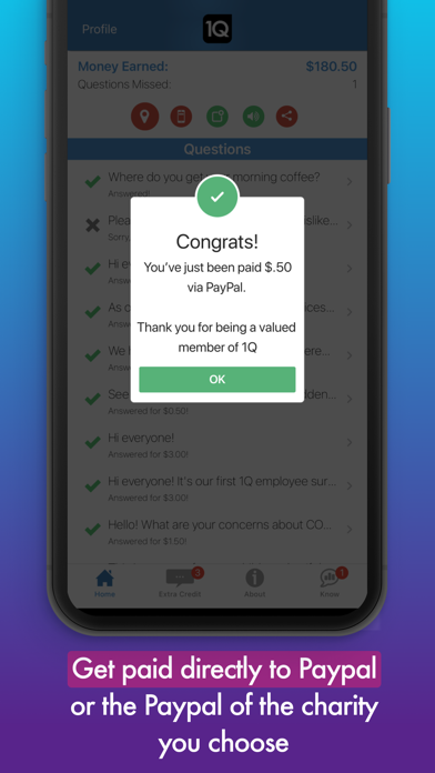 1Q: Earn Easy Cash for Surveys screenshot 2