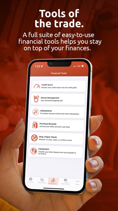 1st Source Bank Mobile Banking screenshot 1