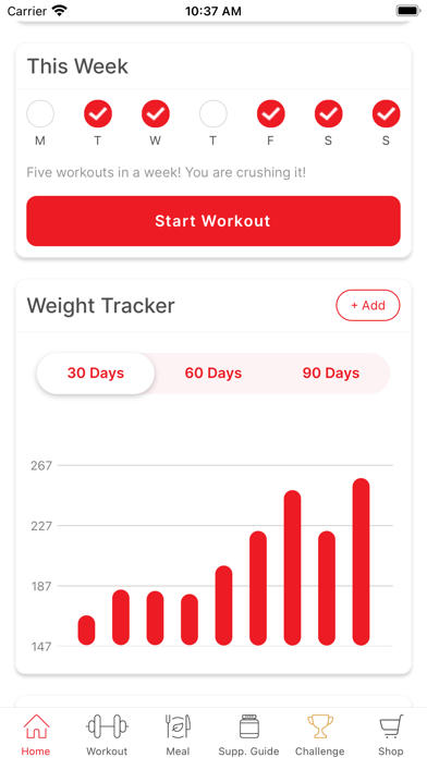 1UP Fitness screenshot 3