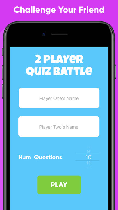 2 Player Quiz Multiplayer Game screenshot 3