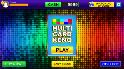 20 Card Multi Keno Casino screenshot 4