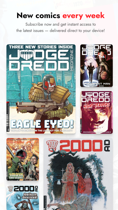 2000 AD Featuring Judge Dredd screenshot 2