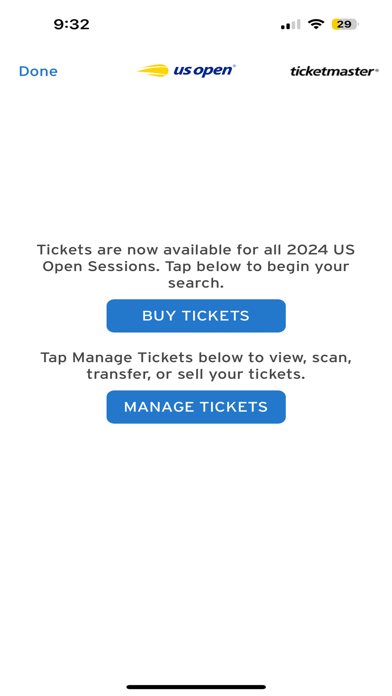 2025 US Open Tennis screenshot 1