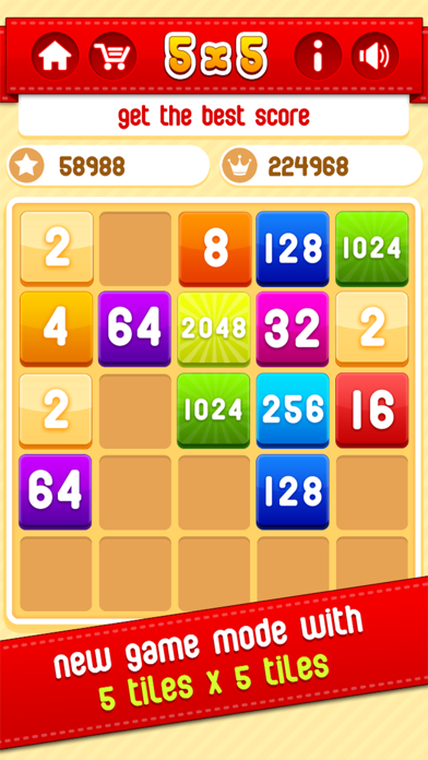 2048 plus – New Version screenshot 1