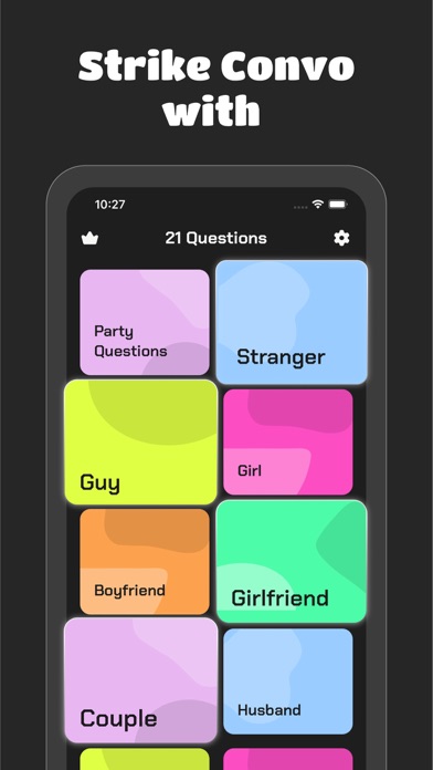 21 Questions - IceBreaker App screenshot 2