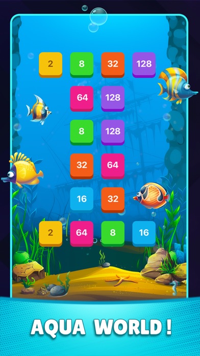 2244 Number Merge: Puzzle Game screenshot 2