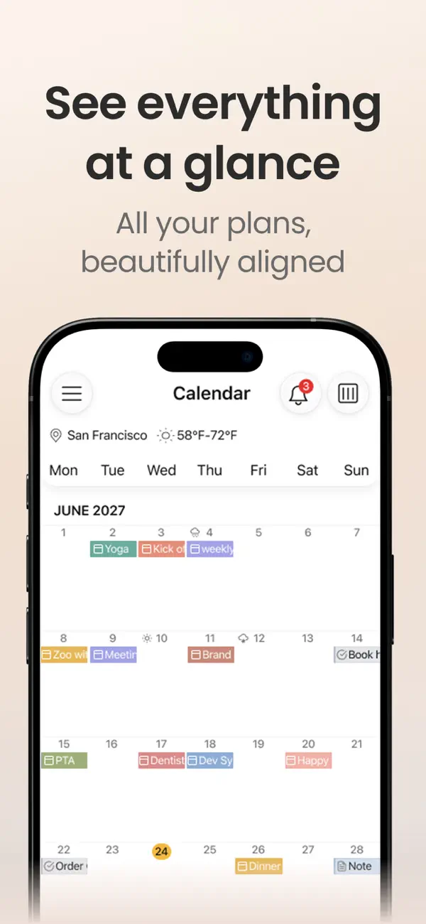 24me: Calendar・Planner & To Do screenshot 4