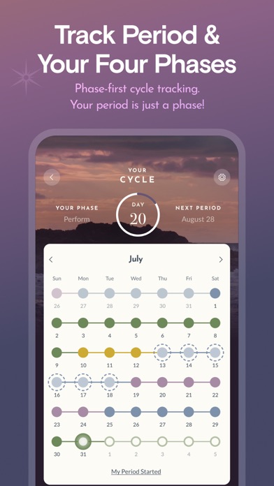 28 Period & Cycle Tracker screenshot 2