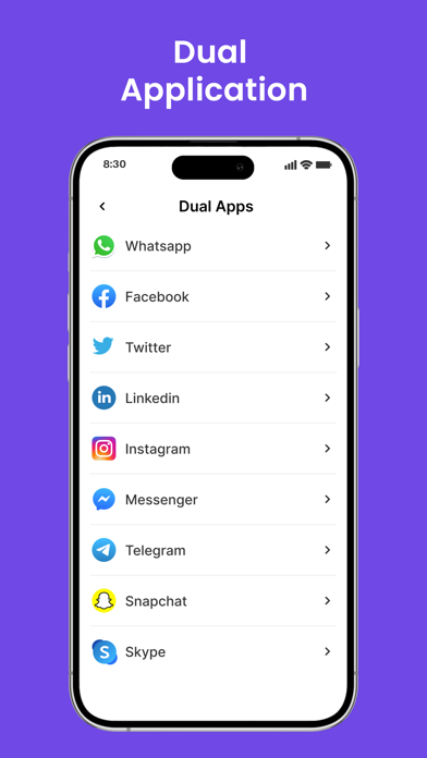 2Accounts - Dual Apps Space screenshot 4