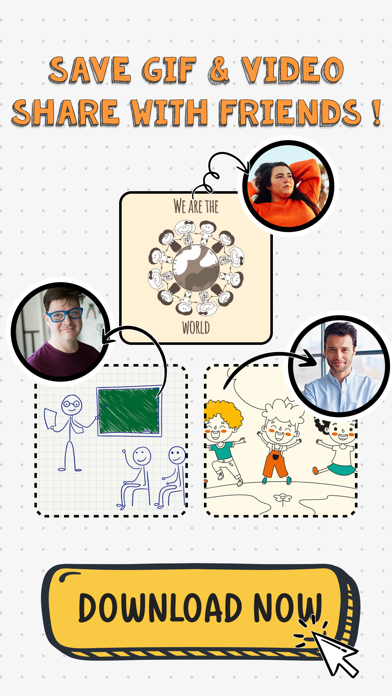 2d animation creator, stickman screenshot 1