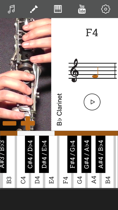 2D Clarinet Fingering Chart screenshot 4