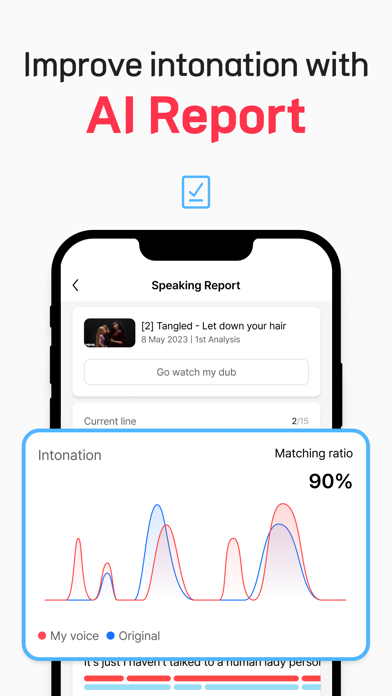 2DUB: Dubbing, Speak, Language screenshot 1