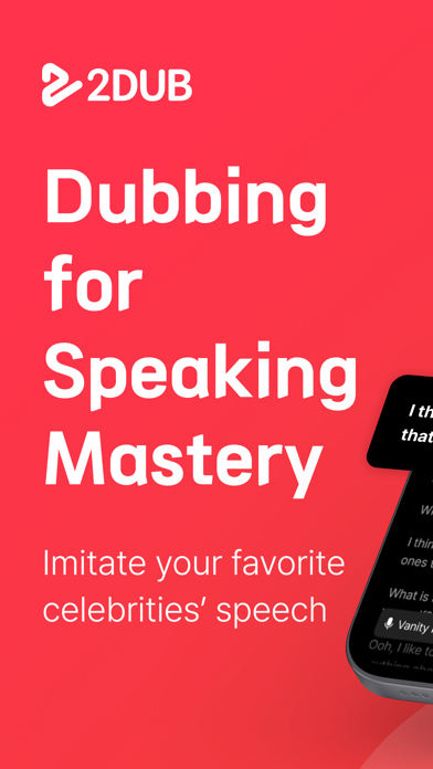 2DUB: Dubbing, Speak, Language screenshot 8