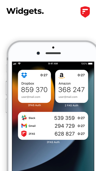 2FA Authenticator (2FAS) screenshot 1