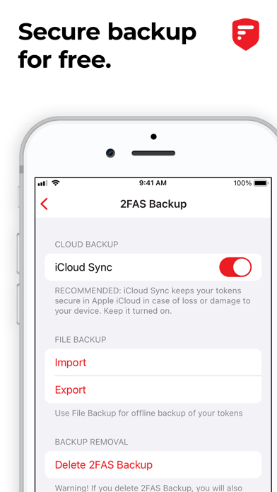 2FA Authenticator (2FAS) screenshot 3