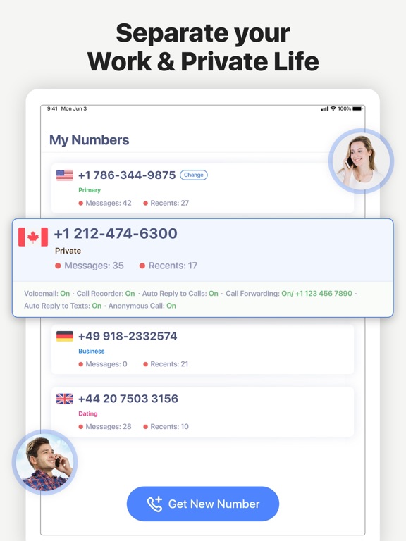 2nd Line - Second phone number screenshot 7