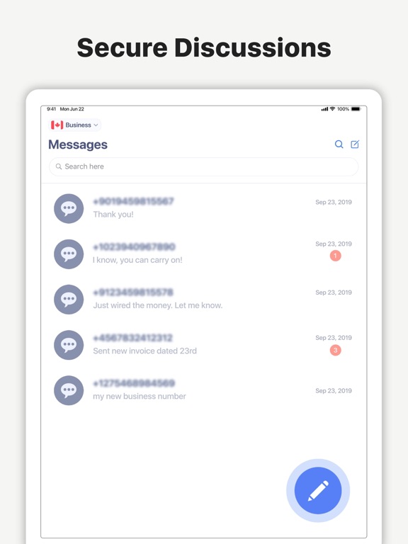 2nd Line - Second phone number screenshot 2