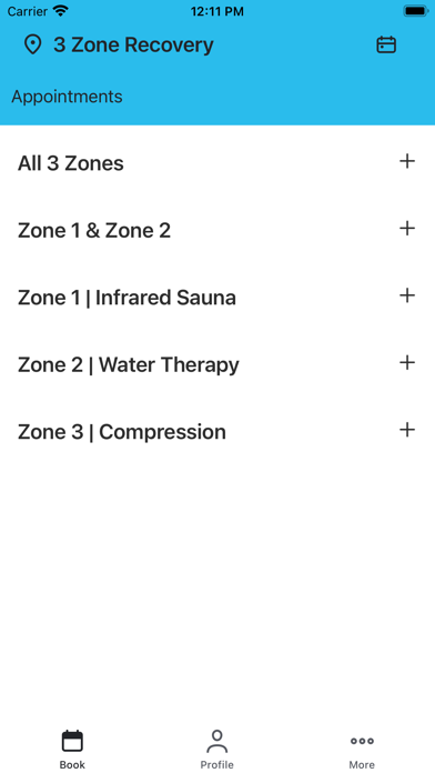 3 Zone Recovery screenshot 2