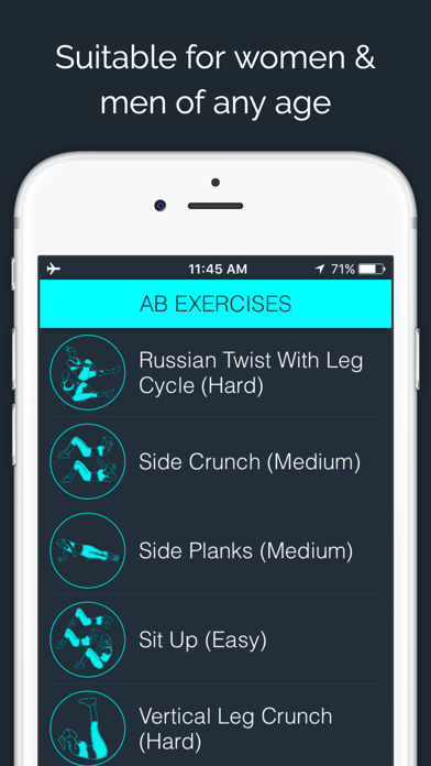 30 Day - Ab Challenge screenshot 2