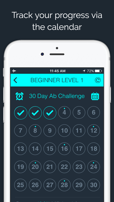 30 Day - Ab Challenge screenshot 4