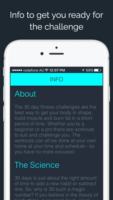 30 Day - Ab Challenge screenshot 1