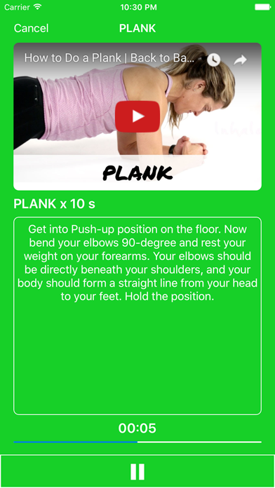 30 Day Fit Challenge Workout screenshot 3