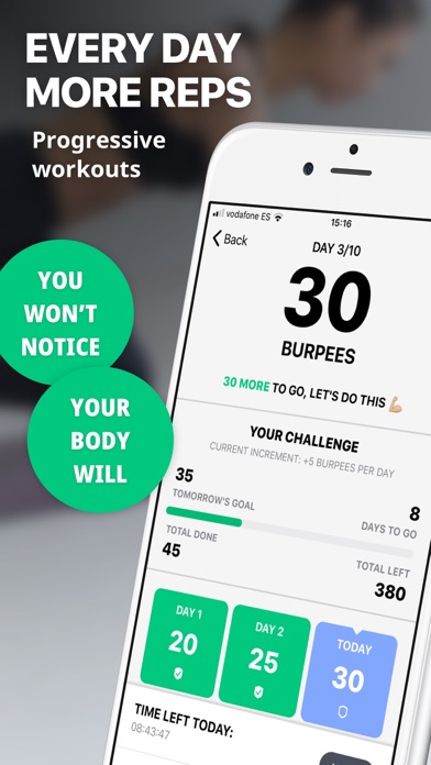 30 Day Fitness Workout at Home screenshot 5