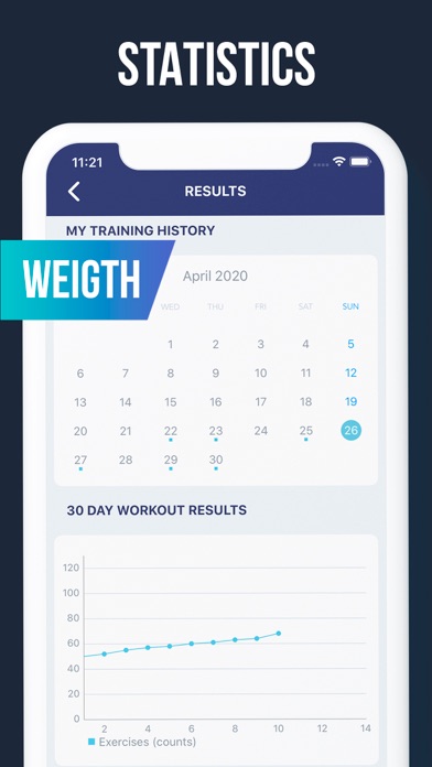 30 Day Upper Body Challenge screenshot 1