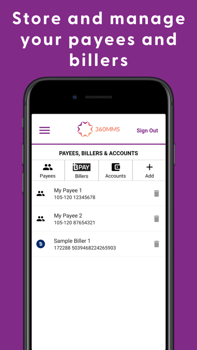 360 MMS Mobile Access screenshot 1