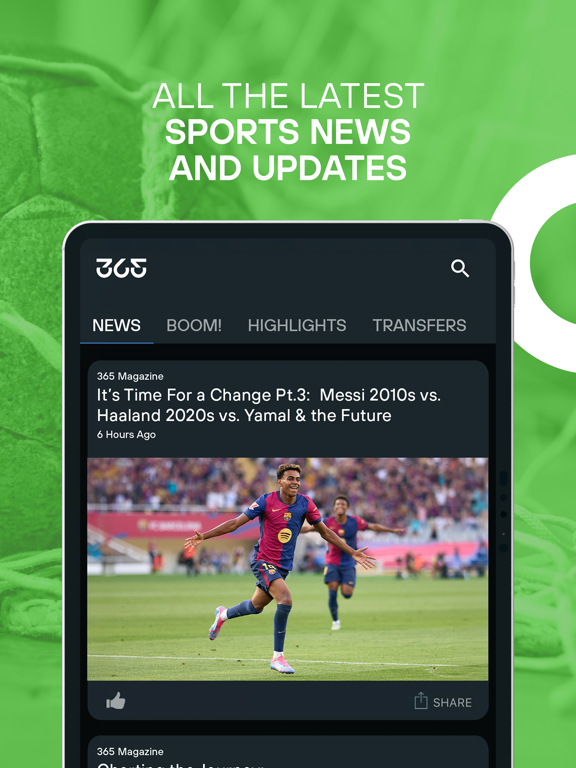 365Scores: Live Sports Scores screenshot 1