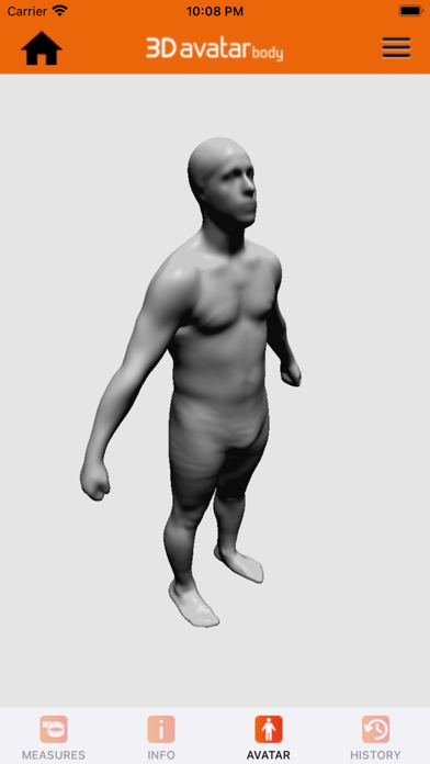 3D avatar body screenshot 1