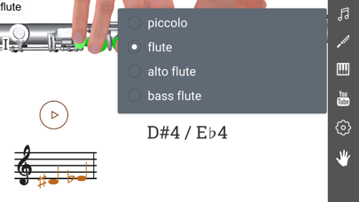 3D Flute Fingering Chart screenshot 1
