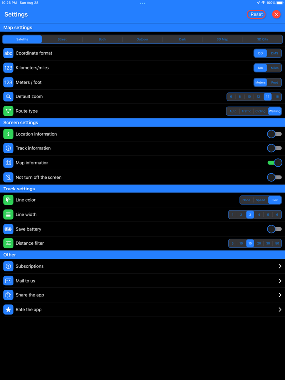 3D Offline Maps: GPS tracker screenshot 1