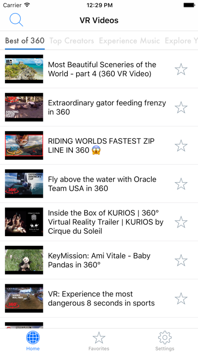 3D Player - Streaming Virtual Reality Video 360 screenshot 2
