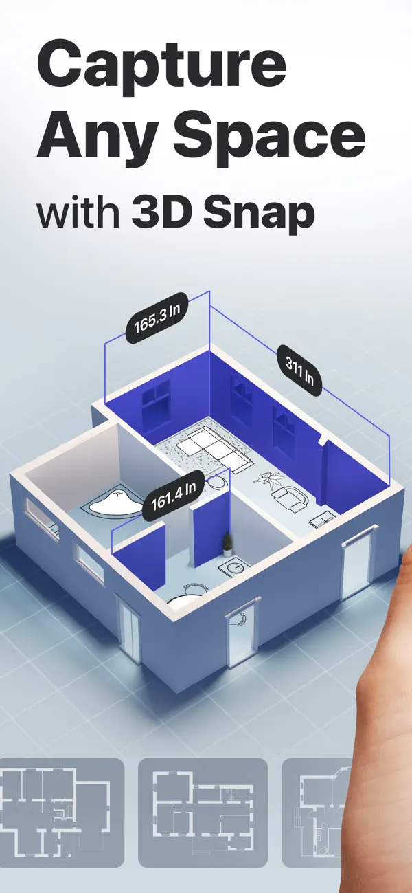 3D Snap: LiDAR Scanner & Ruler screenshot 6