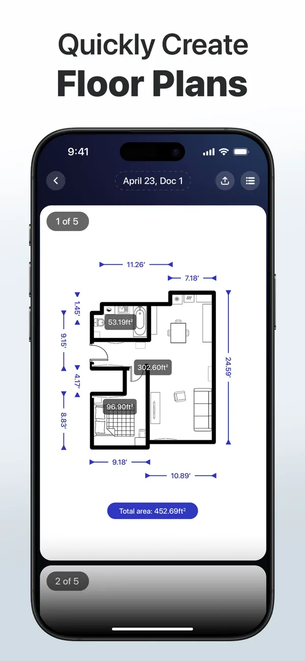 3D Snap: LiDAR Scanner & Ruler screenshot 1
