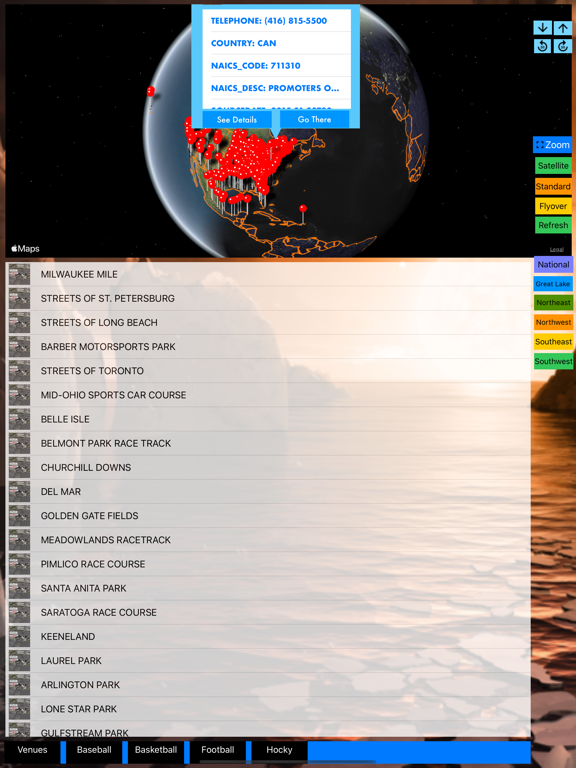 3D Sports Stadiums Lite screenshot 5