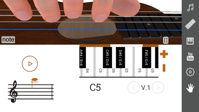 3D Ukulele Notes - Fingering screenshot 3