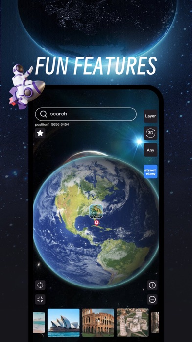 3D World Map VR screenshot 4