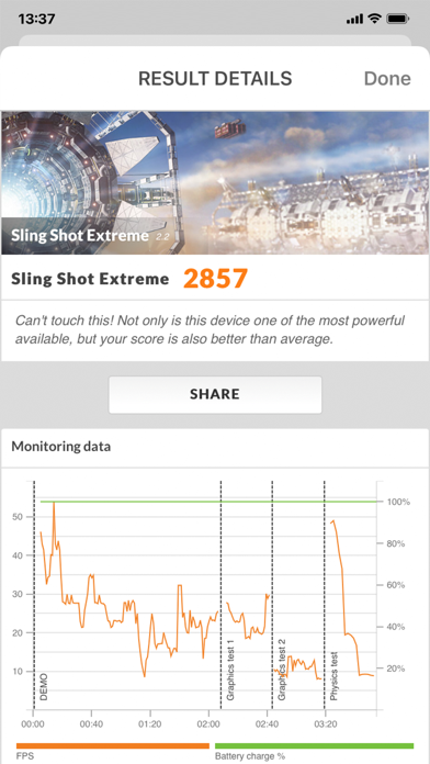 3DMark Sling Shot Benchmark screenshot 3